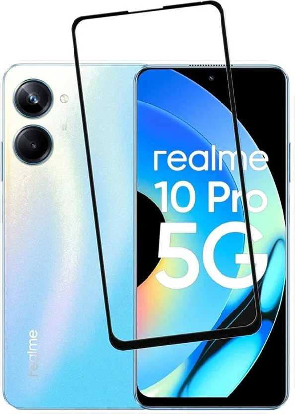 EITANSHA CREATION Edge To Edge Tempered Glass for Realm...
