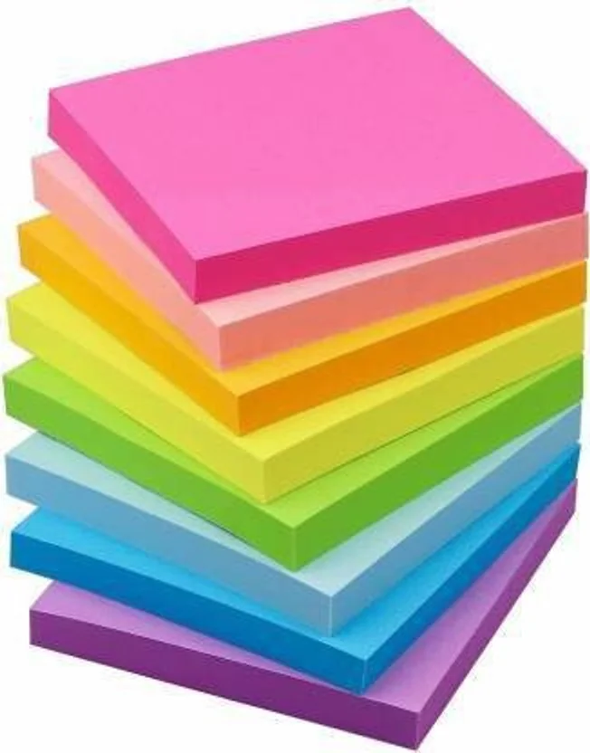 RetailPick 400 Sticky Notes 80 Sheets Regular, 5 Colors - Best Price ₹91 at Amazon