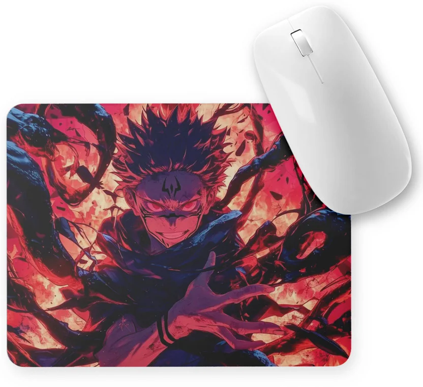 Aniithing Sukuna Anime gaming Mouse Pad Non-Slip Rubber...