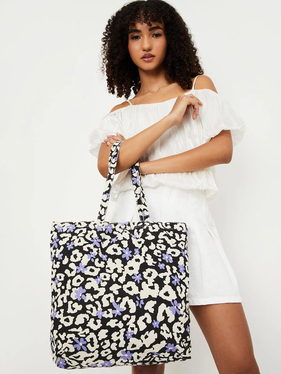 Buy Max Floral Structured Handheld Bag -  - Accessories for Women