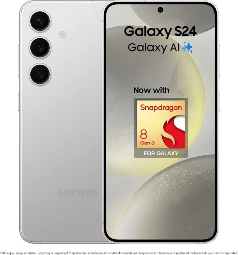 Samsung Galaxy S24 5G Snapdragon (Marble Gray, 256 GB)  (8 GB RAM)