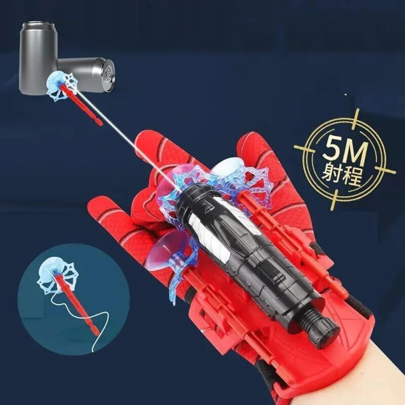 Pluspicks Spiderman Web Shooter Gloves Cross Bow Launch...