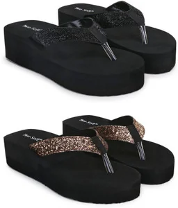 Combo Pack Of 2 Women Slipper Stylish Casual Light & Soft Comfortable Daily Wear Slippers - Best Price ₹123 at Shopsy