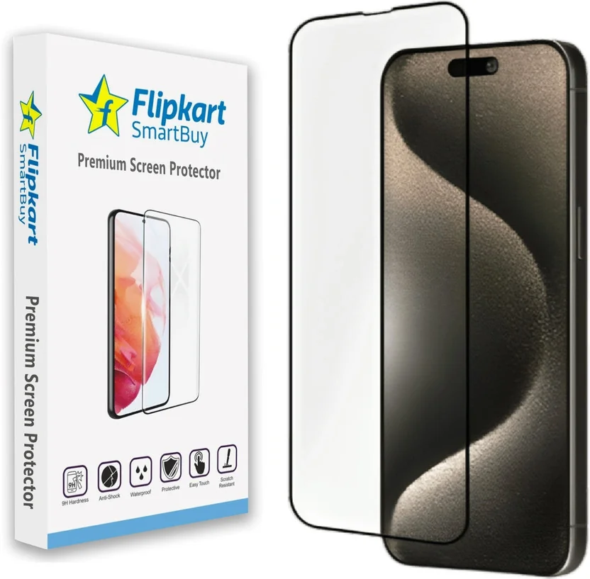 Flipkart SmartBuy Tempered Glass Guard for Apple iPhone...