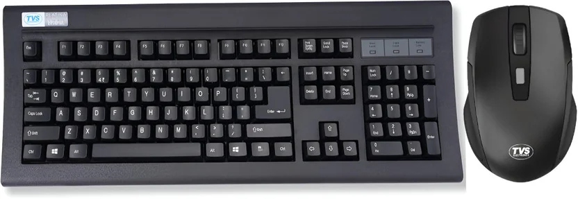 TVS Platina combo Wireless Standard Multi-device Keyboa...