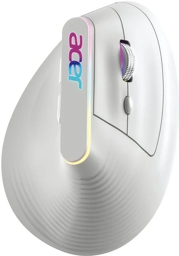 Acer ErgoEase Wireless Ergonomic Optical Mouse with Bl...