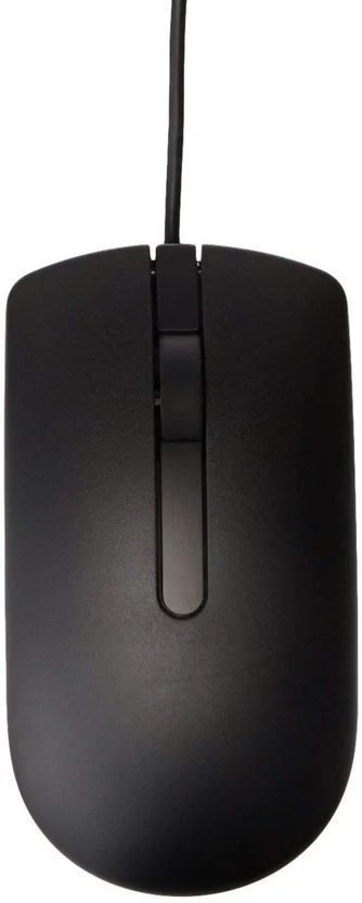 DELL MS116 1000DPI USB Wired Optical Mouse Wired Ambide...