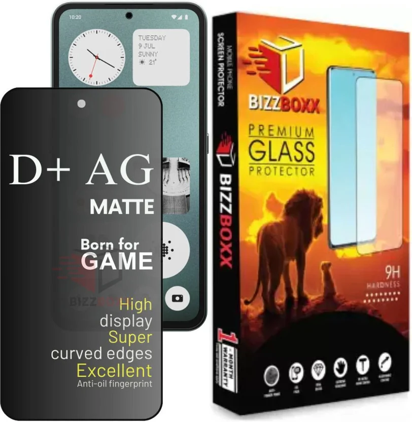 BizzBoxx Edge To Edge Tempered Glass for CMF by Nothing...