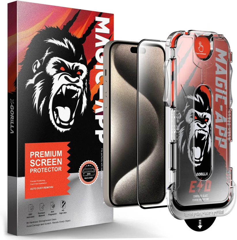Martzilla Tempered Glass Guard for Apple iPhone 16 Pro ...