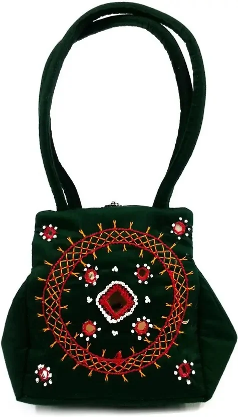 Belladona Women Green Hand-held Bag - Small - Best Price ₹245 at Flipkart
