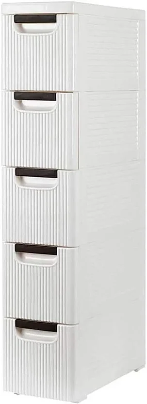 AK10ZONE 5 Compartments Plastic Chest of Drawers