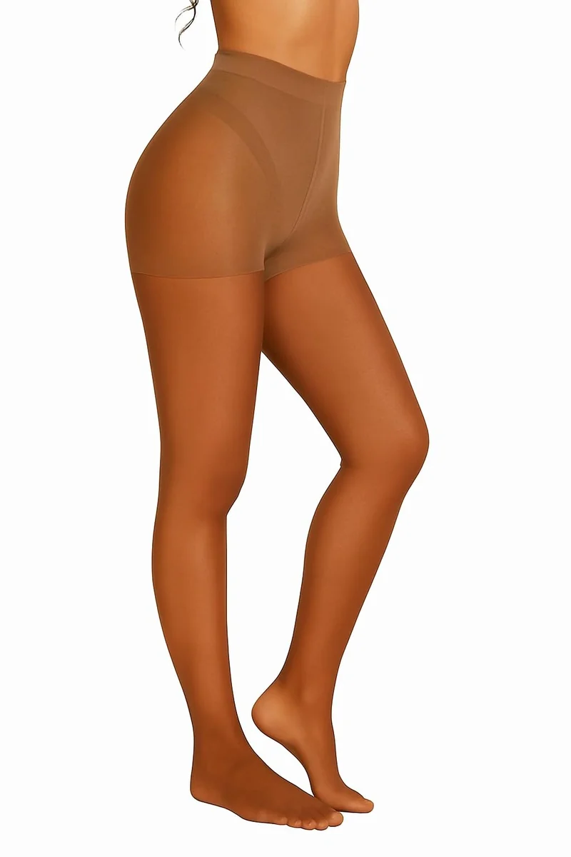 Women Stockings Pack of 1 Sheer Transparent Nylon Pantyhose Tights | Ladies Stretchable Seamless Hosiery Body Shaping Skin Fit