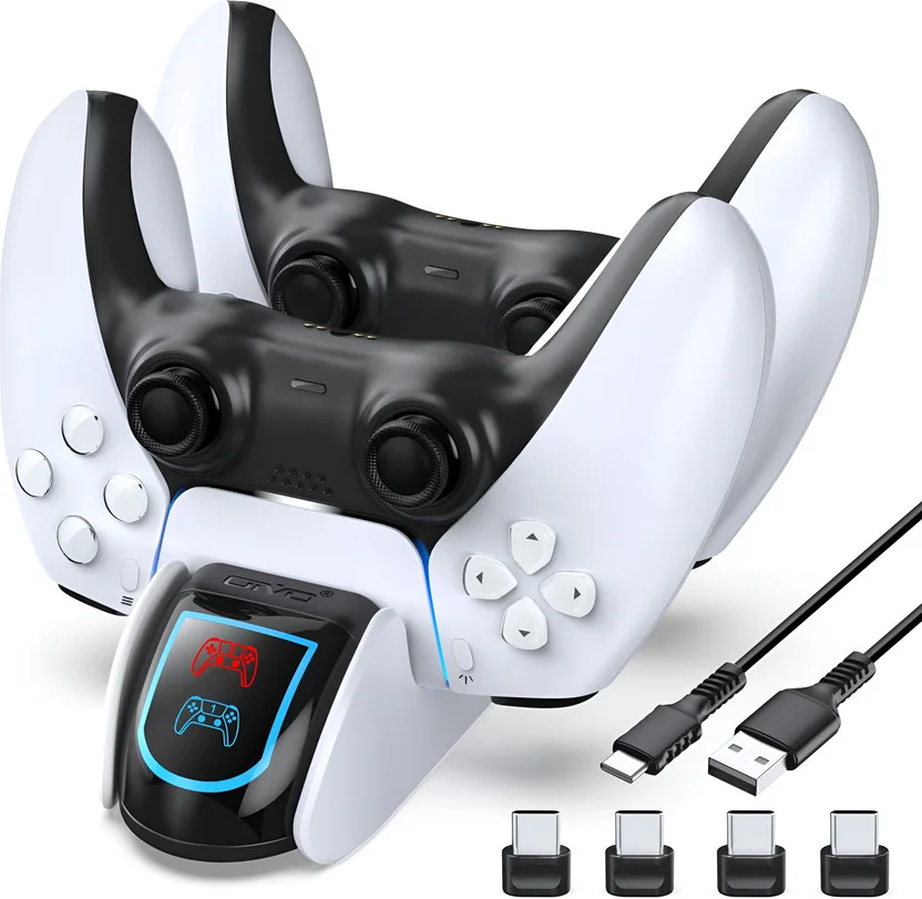 HG WORLD OIVO Ps5 Charging Station | Dual Ps5 Controlle...