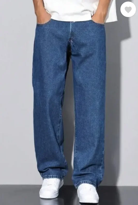 PODGE Men Loose Fit Mid Rise Dark Blue Jeans - Best Price ₹442 at Flipkart