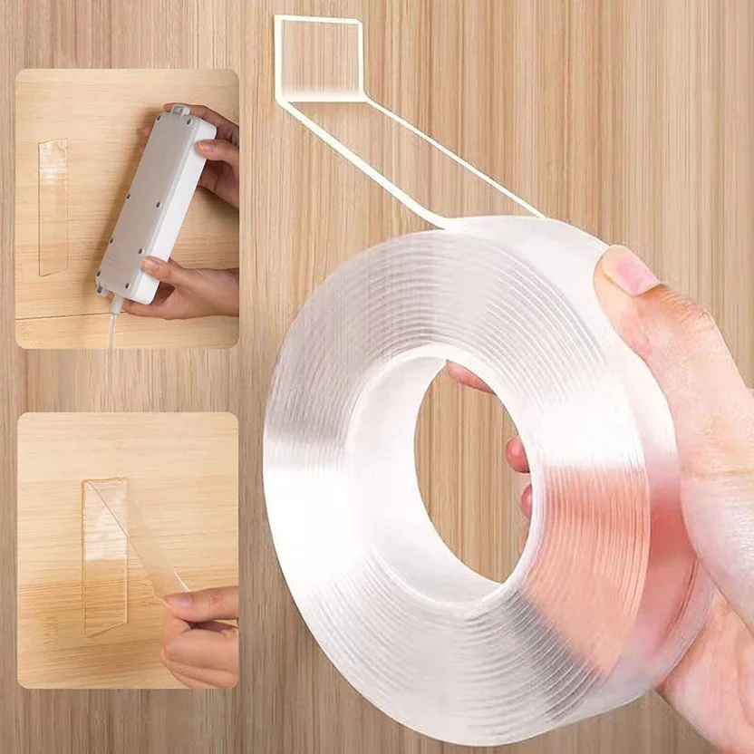 Buyer Choice Double Sided Heavy Duty Adhesive Silicone ... - Best Price ₹99 at Amazon