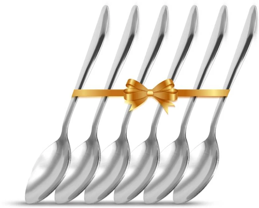 Happy Kitchen Stainless Steel Cutlery Set  (Pack of 6)