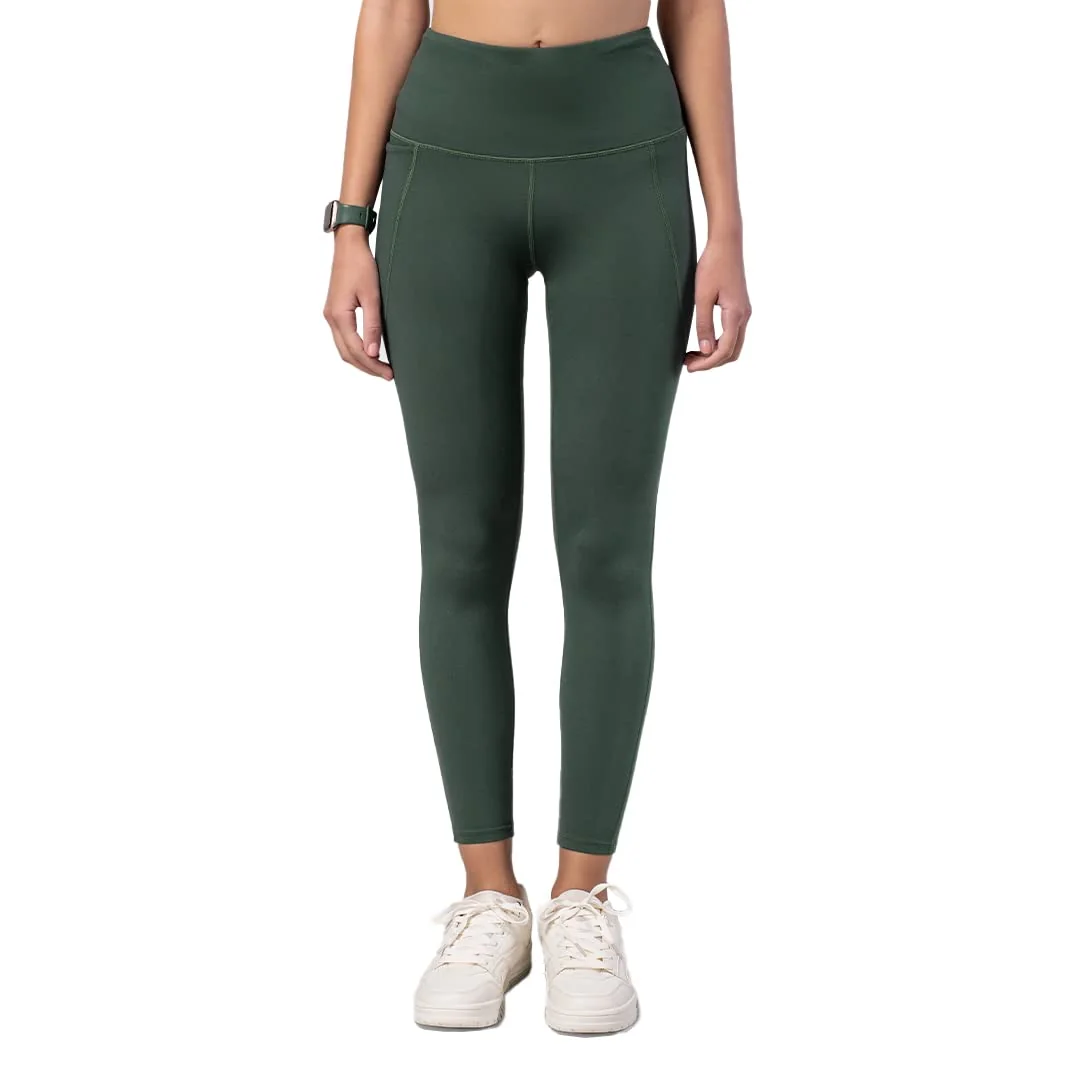 Women's Stretch Fit Superflex Active wear Yoga Pants Workout Leggings High Waist Gym Pants for Women - (Leg-P)