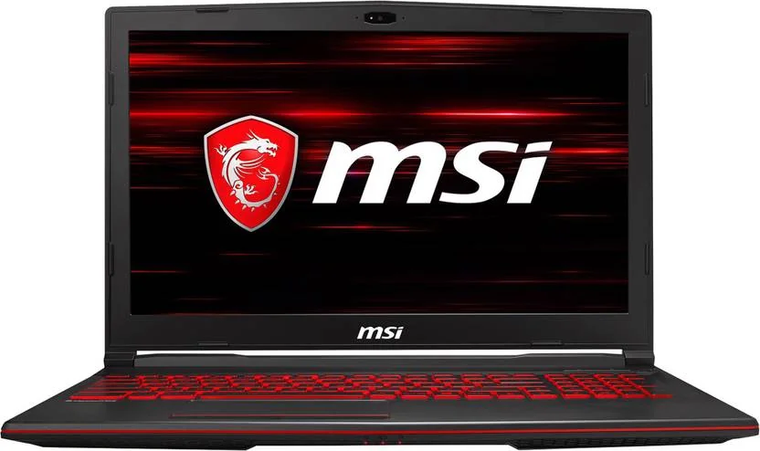MSI GL Series Intel Core i5 8th Gen 8300H - (8 GB/1 TB HDD/Windows 10 Home/4 GB Graphics/NVIDIA GeForce GTX 1050) GL63 8RC Gaming Laptop  (15.6 inch, Black, 2.2 kg)