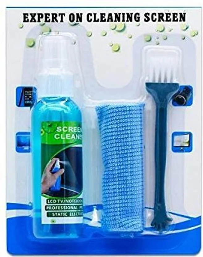 Zonkar 3 in 1 Screen Cleaning Set for PC, Laptops, Moni...
