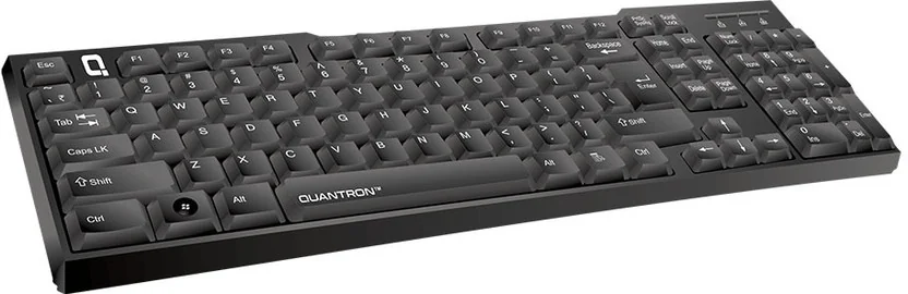 Quantron QKB-14 Wired USB Standard Multi-device Keyboar...