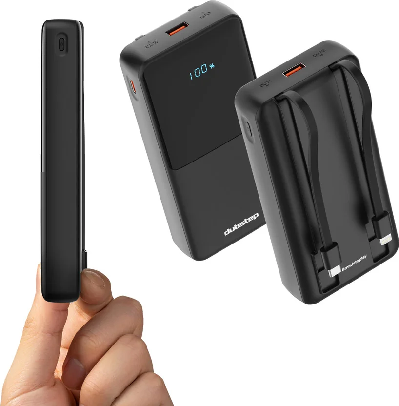Dubstep 20000 mAh 22.5 W Compact Power Bank