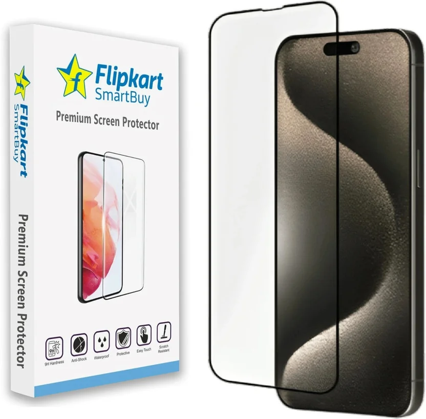 Flipkart SmartBuy Tempered Glass Guard for Apple iPhone...