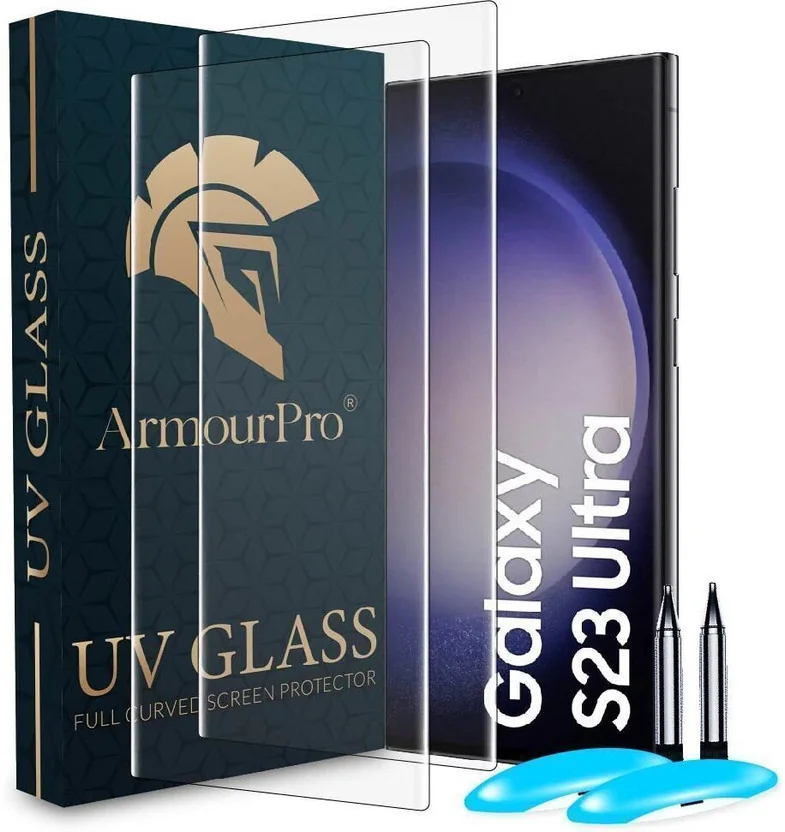ArmourPro Edge To Edge Tempered Glass for Samsung Galax...