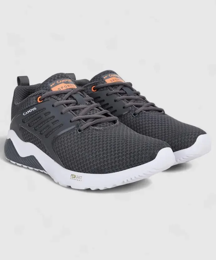 CAMPUS CRYSTA PRO Running Shoes For Men  (Grey , 10)