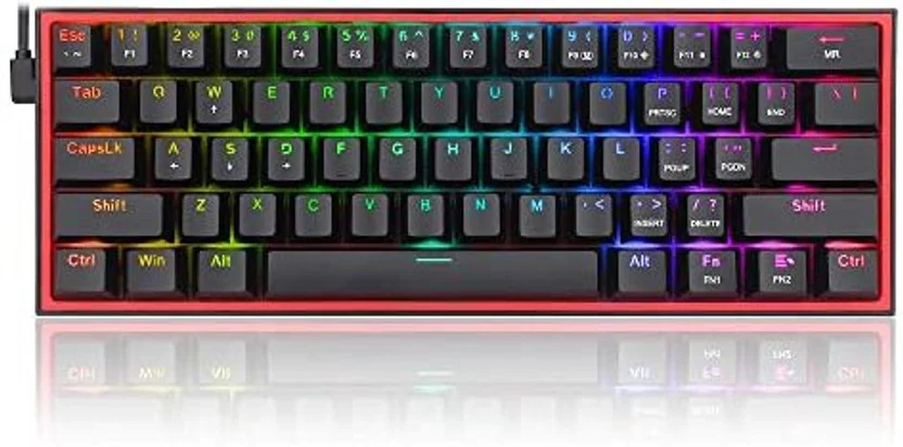 Redragon K617 Wired USB Standard Gaming Keyboard Compat...