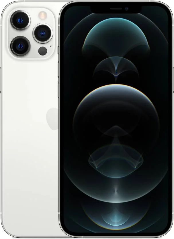 Apple iPhone 12 Pro Max (Silver, 128 GB)