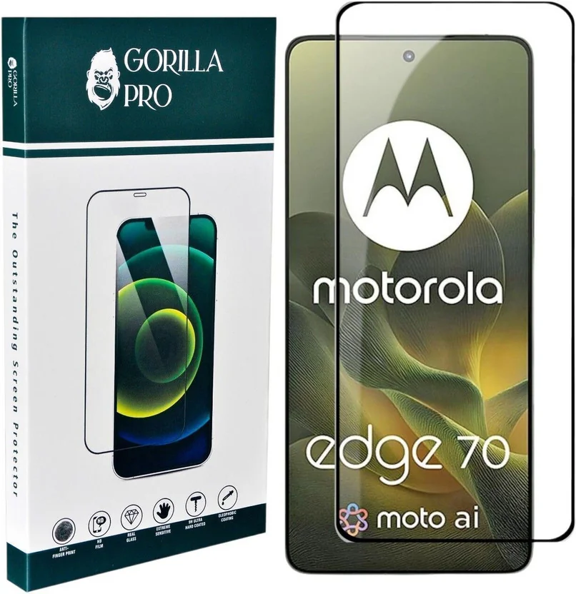 GORILLA PRO Edge To Edge Tempered Glass for MOTOROLA Mo...