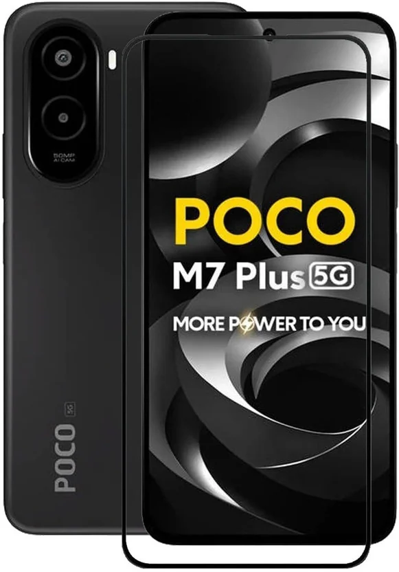 EITANSHA CREATION Edge To Edge Tempered Glass for POCO ...