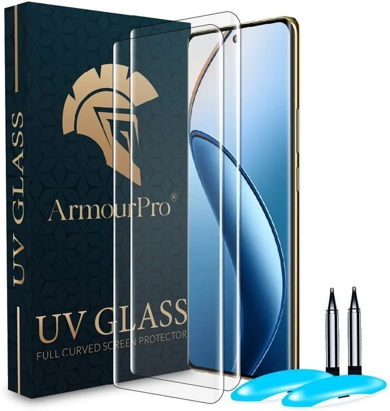 ArmourPro Edge To Edge Tempered Glass for Realme 12 Pro...