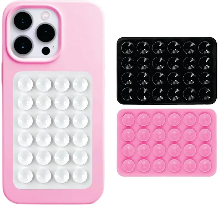 Budieggs Suction Phone Case, Phone Suction Sticker, Sil...