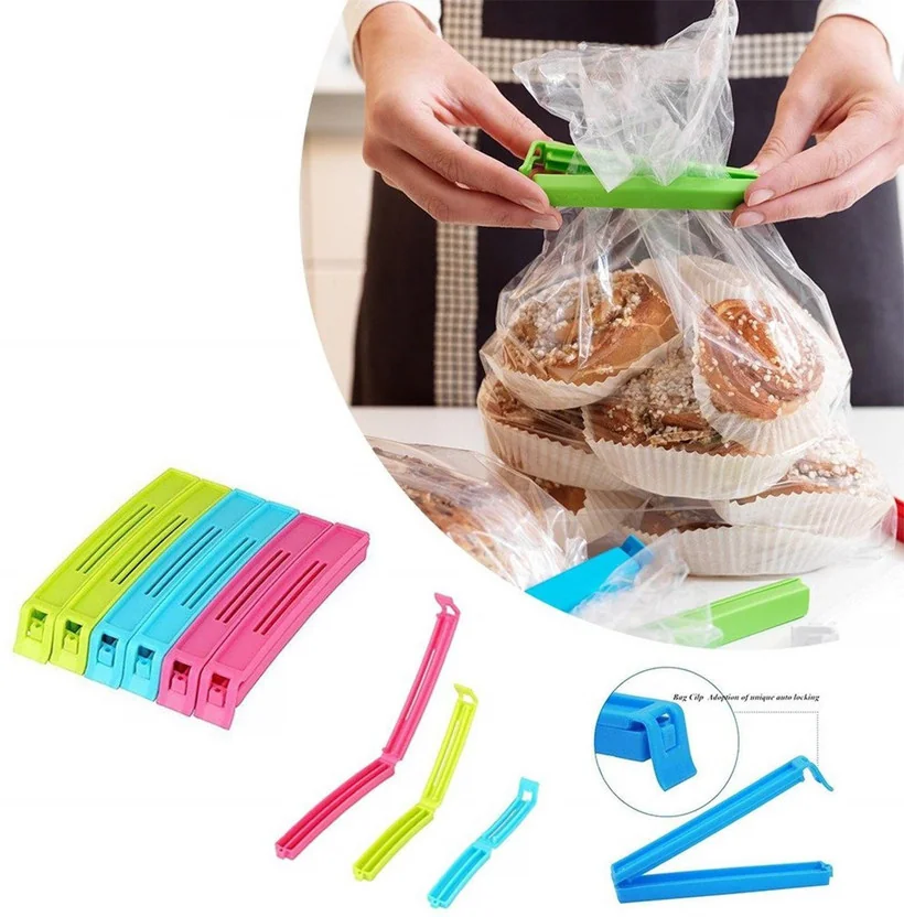 gujju NA Large, Medium ,Small Plastic Bag Sealing Clip,...