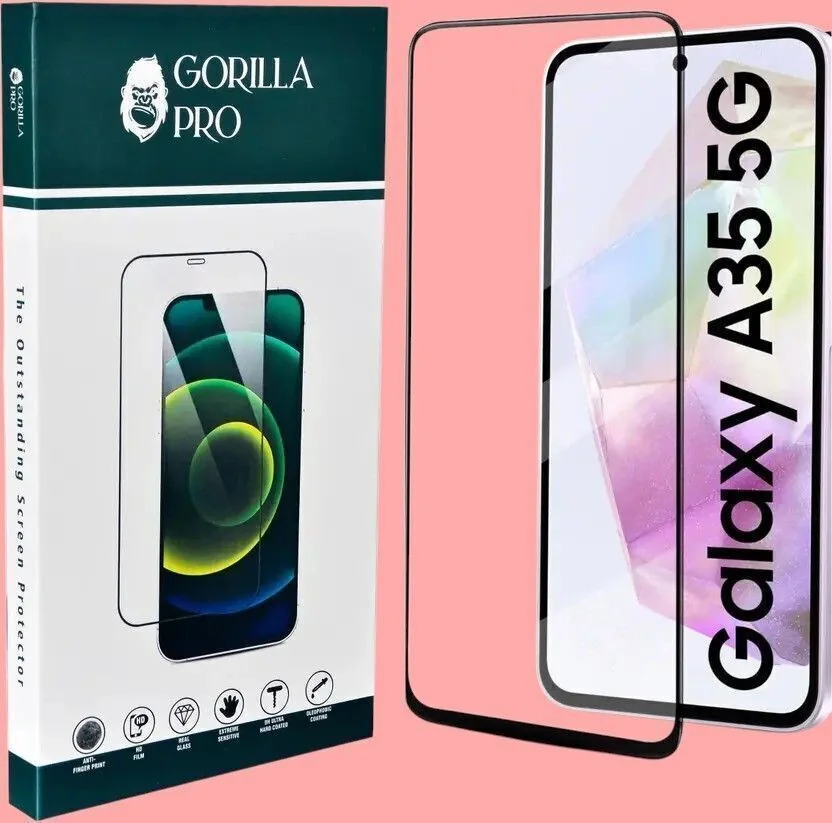 GORILLA PRO Tempered Glass Guard for SAMSUNG Galaxy A35...