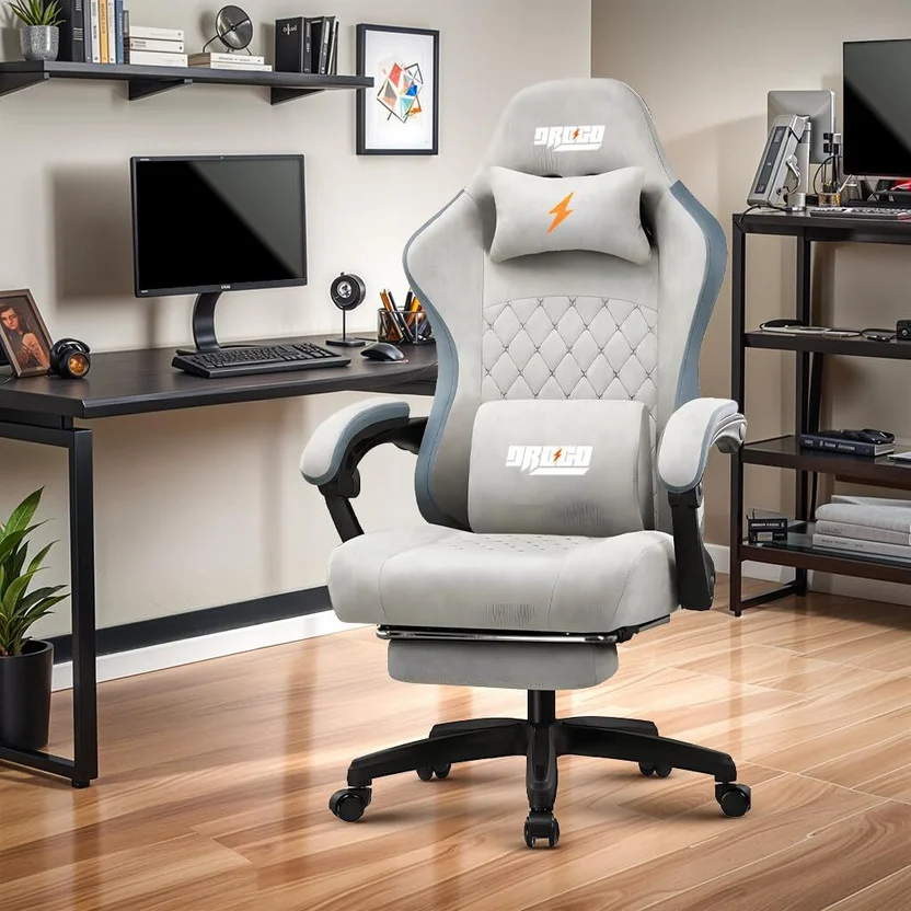 Drogo Ergonomic Gaming Chair for office with With Linka...