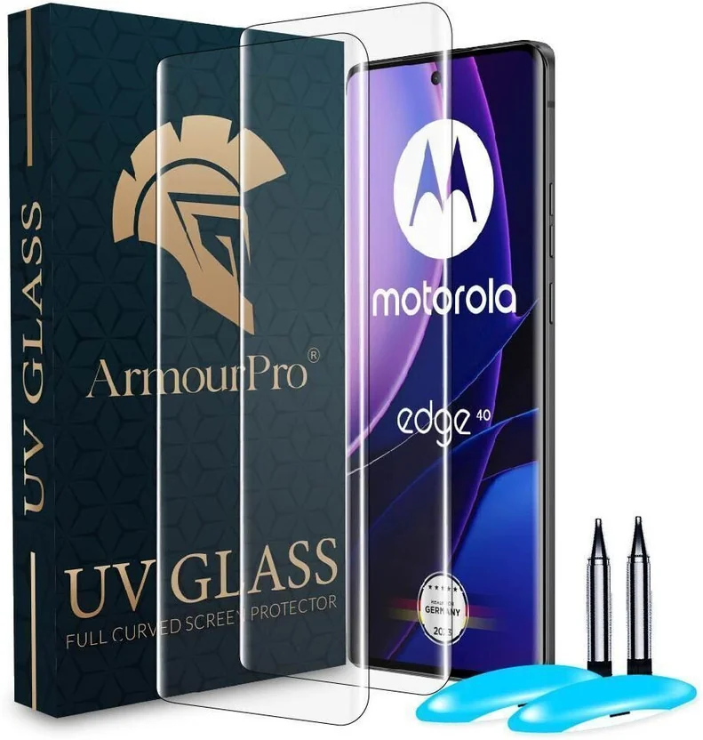 ArmourPro Edge To Edge Tempered Glass for Motorola Edge...