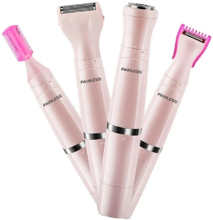 Painless Hair Removal for Women- 4 in 1 Electric Hair S...