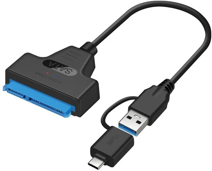 RuhZa USB 3.0 SATA Adapter,2.5 Inch SATA to USB 3.1 Cab...