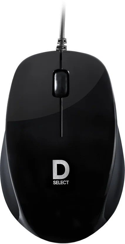 DSelect by Dell DS111 Wired Ambidextrous Optical Mouse