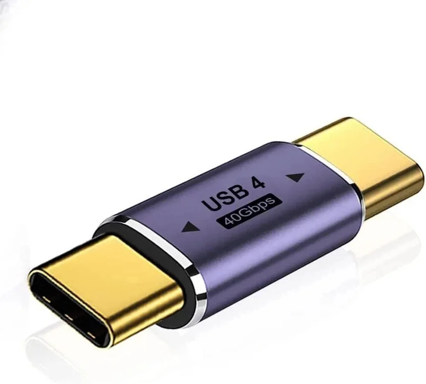 Tobo Type C Male to Type C Male Adapter, 40Gbps USB Typ... - Best Price ₹17 at Amazon