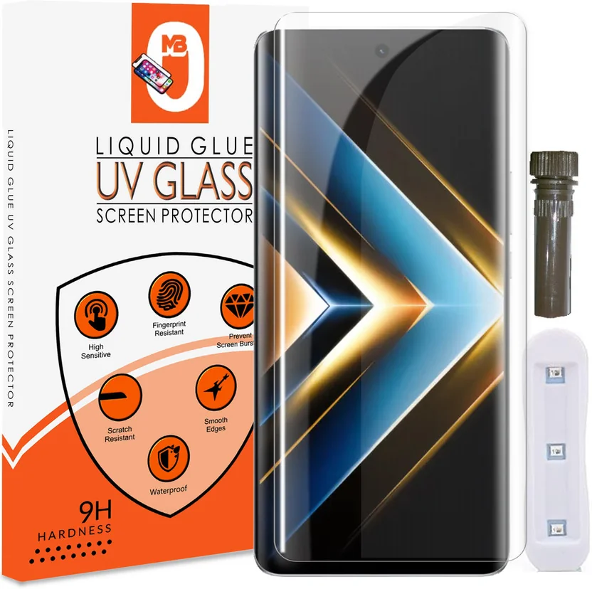 Maxboost Tempered Glass Guard for Realme GT 6T 5G, Real...