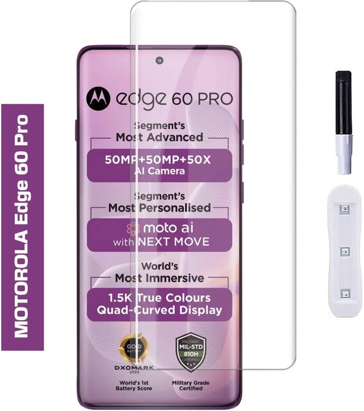 Gorilla Cases Edge To Edge Tempered Glass for Motorola ...