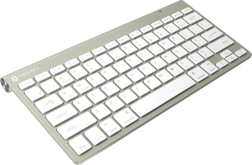 Portronics POR 1842 Wireless Standard Multi-device Keyb...