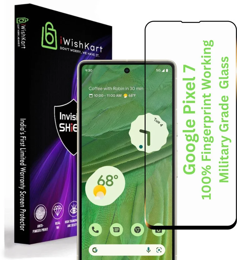 iWishKart Edge To Edge Tempered Glass for Google Pixel ...