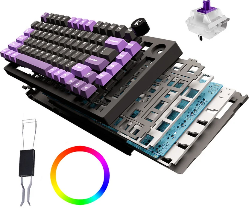 Kreo Swarm Wireless Mechanical Gaming Keyboard, 5-Pin H...