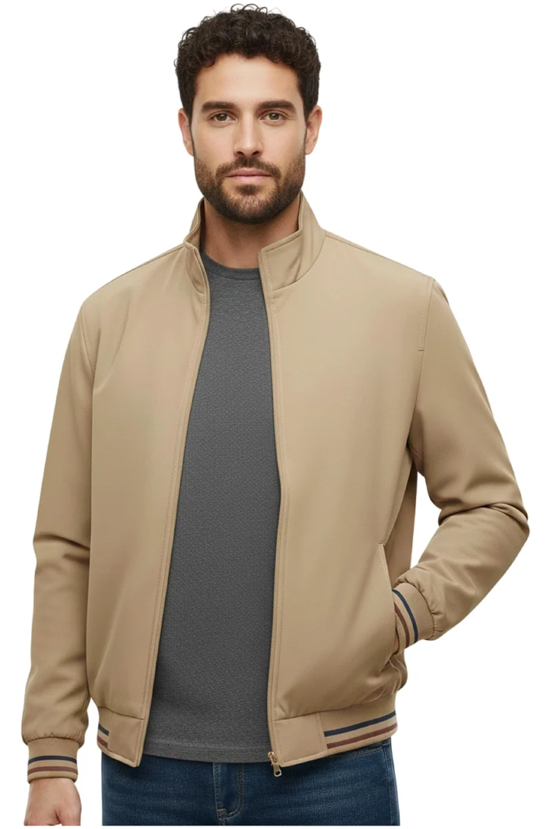 without Cap Standard Length Mist/Wind Cheater || Casual/Biker/Fashionable/Trending Jacket || Lightweight & Comfortable || Material : TPU & Rise Net || Control Temperature up to 20°C