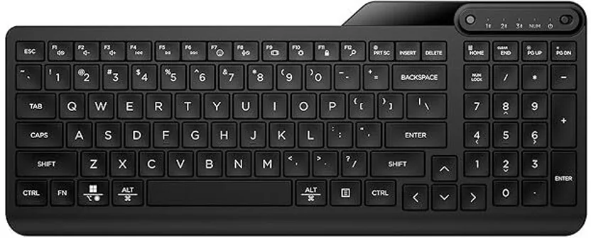 HP 460 Wireless Standard Multi-device Keyboard Compatib...