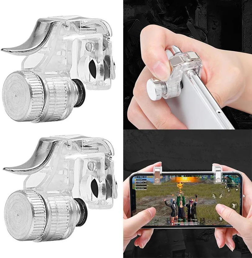 Ancestors Metal Pubg R11 Mobile Gaming Controller Butto...